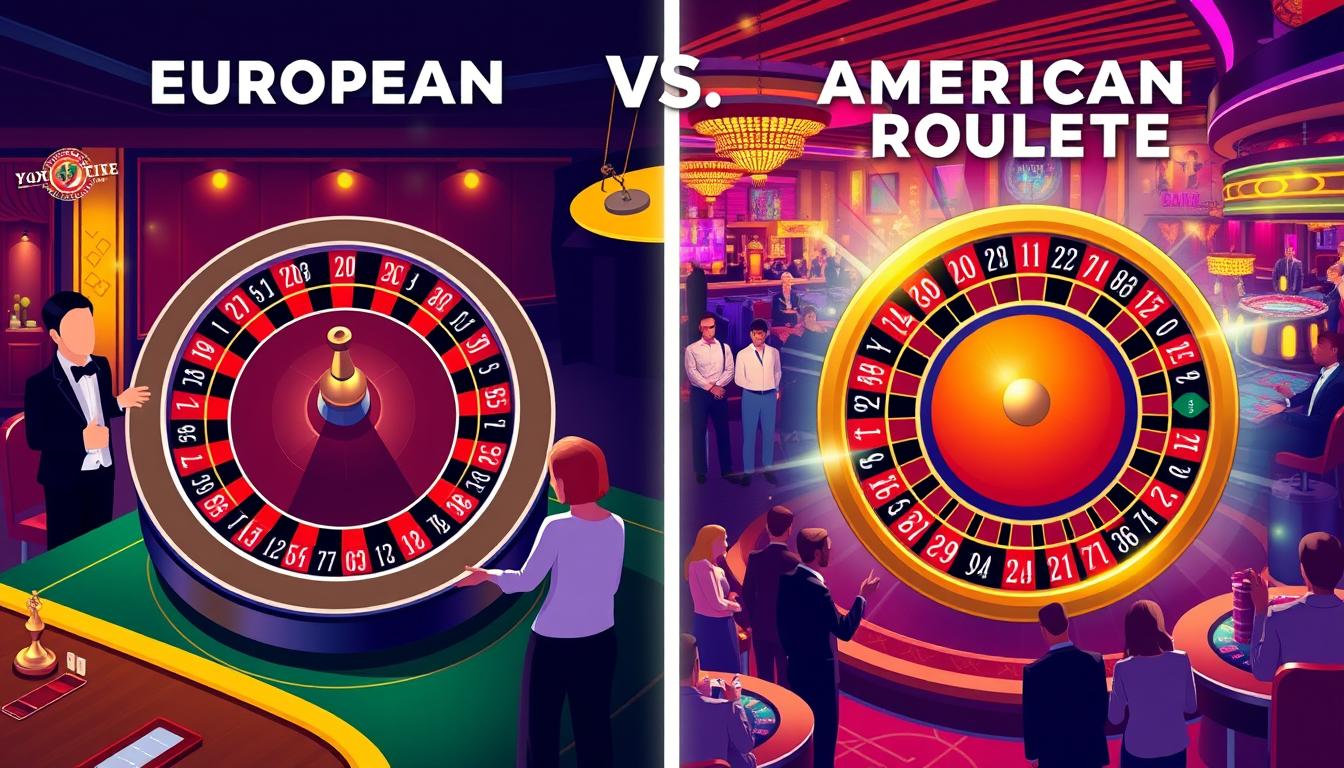 Roulette Eropa vs Amerika